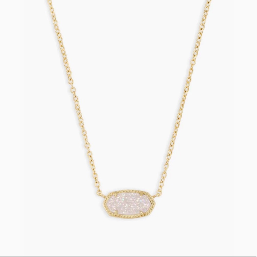 Kendra Scott Elisa Necklace In Iridescent Drusy